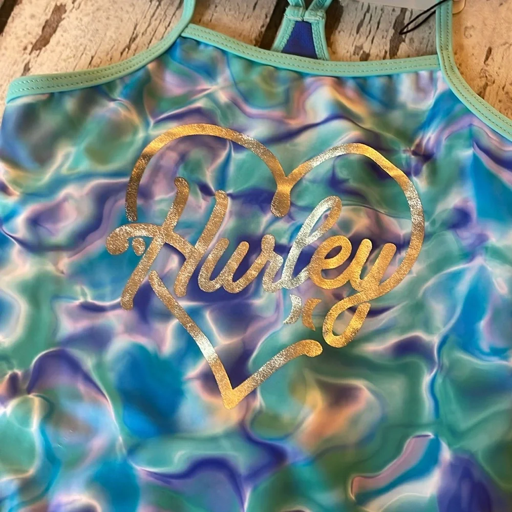 Hurley Girls One-Piece Swimsuit - Sz 5/6